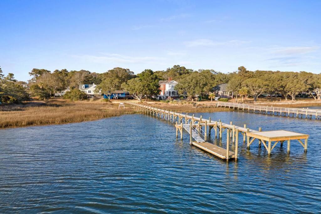 Dolphin Cove - Whole Waterfront House With Dock Villa Ocean Isle Beach Exteriör bild