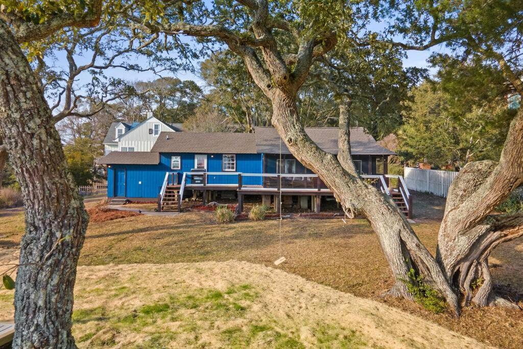 Dolphin Cove - Whole Waterfront House With Dock Villa Ocean Isle Beach Exteriör bild