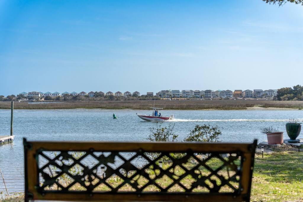 Dolphin Cove - Whole Waterfront House With Dock Villa Ocean Isle Beach Exteriör bild
