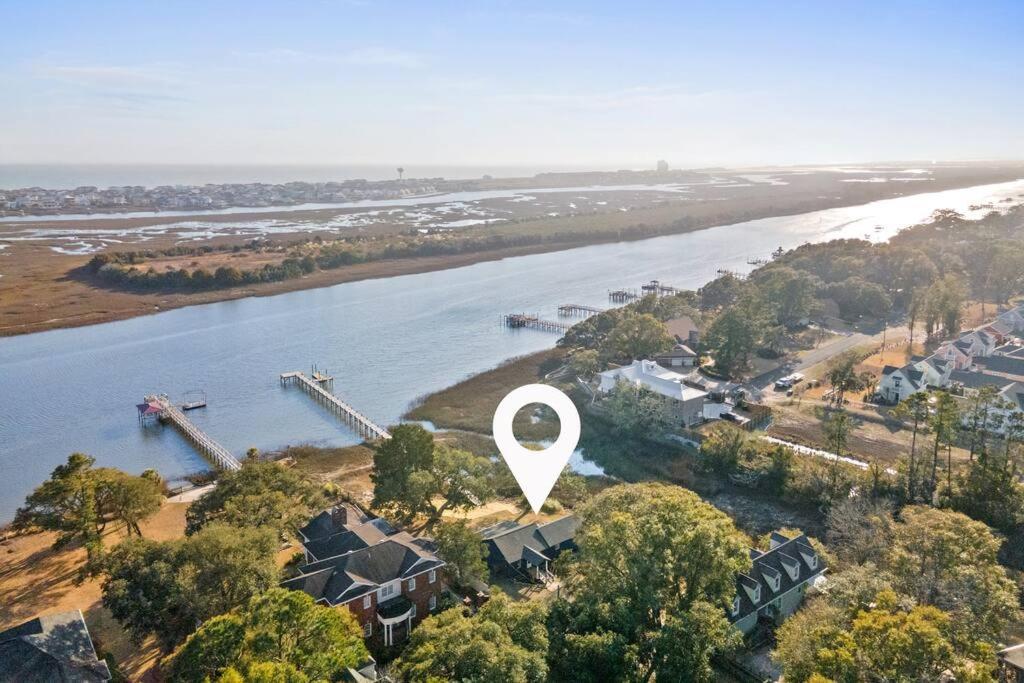 Dolphin Cove - Whole Waterfront House With Dock Villa Ocean Isle Beach Exteriör bild