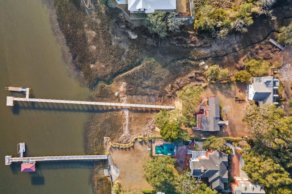 Dolphin Cove - Whole Waterfront House With Dock Villa Ocean Isle Beach Exteriör bild