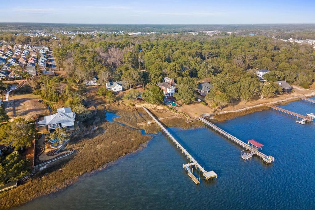 Dolphin Cove - Whole Waterfront House With Dock Villa Ocean Isle Beach Exteriör bild