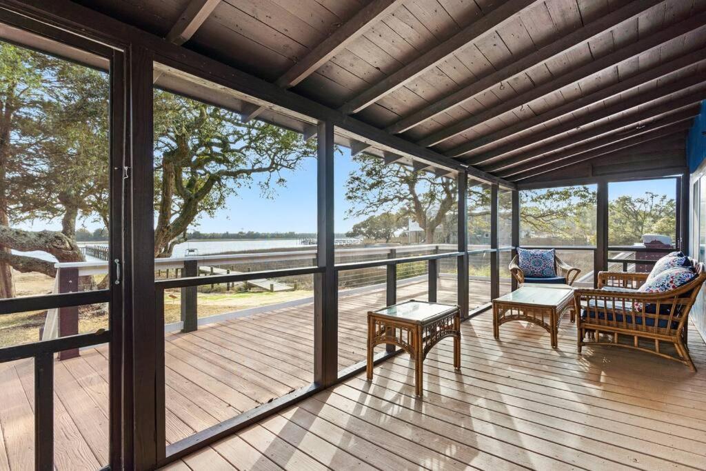 Dolphin Cove - Whole Waterfront House With Dock Villa Ocean Isle Beach Exteriör bild