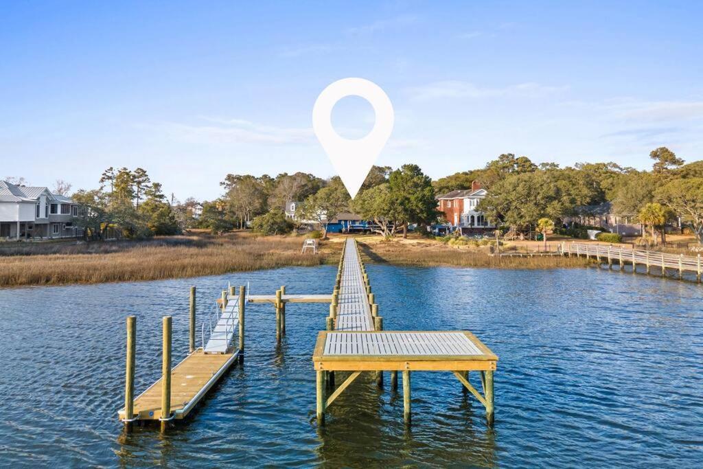 Dolphin Cove - Whole Waterfront House With Dock Villa Ocean Isle Beach Exteriör bild
